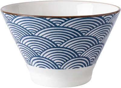Clayre & Eef Kom 350 ML Blauw Keramiek