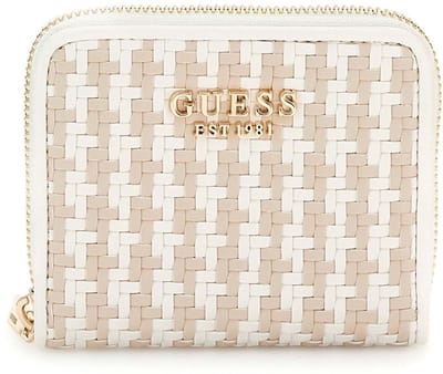 GUESS portemonnee Phaedra SLG Zip Around Wallet White Multi wit