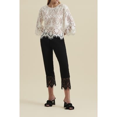 Anne Fontaine Vaidan Moon White Size: 36 | Blouses Outlet | Dames | Wit