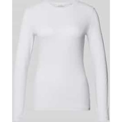 Slim fit shirt met lange mouwen van lyocellmix