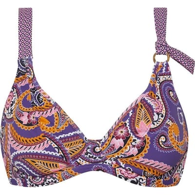 Cyell PRETTY PAISLEY Bikinitop Halter Niet voorgevormd met Beugel Dames - Maat 40C