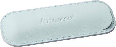 Kaweco - Leather pouch ECO Sport - Mint - with print - 2 pens - Let op: afwijkend formaat, dit etui is uitsluitend bestemd voor de Kaweco Sport (kleiner formaat pen).