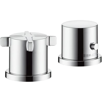 AXOR Citterio E 2-hole bath rim mixer with thermostat 36412000