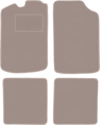 Beige veloursmatten voor: Volkswagen Golf I hatchback (1974-1983)