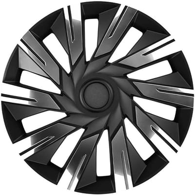 Wieldoppen TECNA-CB 15 inch CHROOM/ZWART. Set a 4 stuks (CONTROLEER UW BANDENMAAT en lees a.u.b. de onderstaande, uitgebreide tekst!)