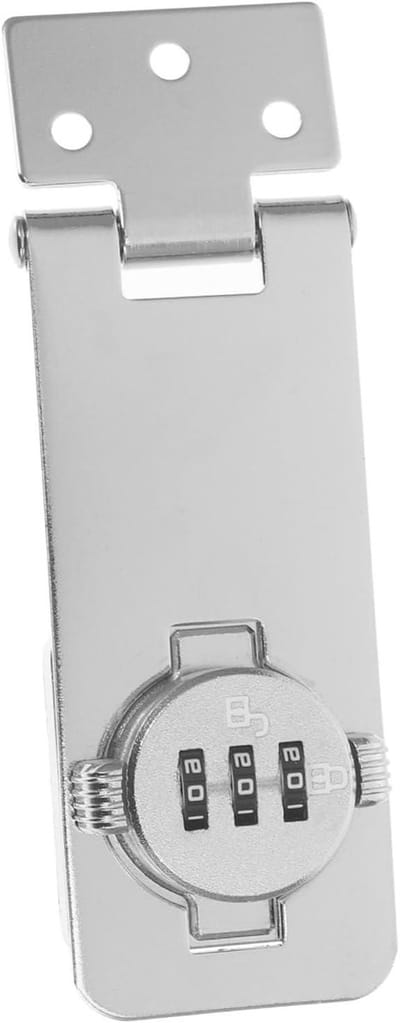 Kast slot - Cijferslot Deur - Veilig Opbergen - Mechanisch Combinatie - 14 cm - Zilver