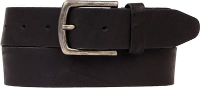 Presly & Sun Heren - Leren riem - Zwart - 115cm