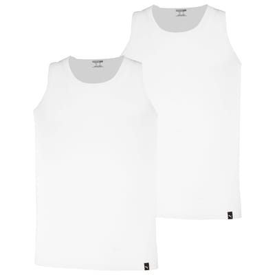 Heren everyday hemd - White - XL - 2 paar