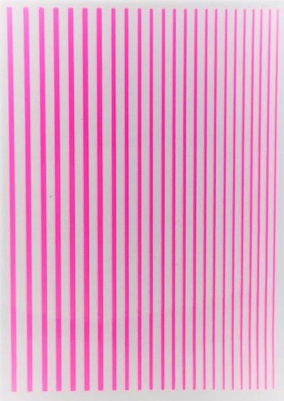 Korneliya Nailart Strip Neon Pink