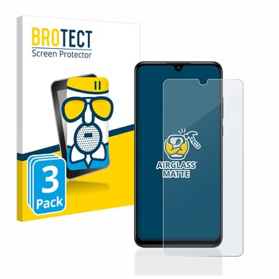 BROTECT - Screenprotector voor Huawei P30 lite / New Edition - Folie Beschermfolie Beschermglas matte 3 Stuks