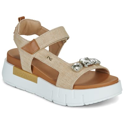 Sandalen Nerogiardini T.Paglia Fresh 01/S Armenia Cognac Tr Venezia 8066 - Fashion Wear - Vrouwen