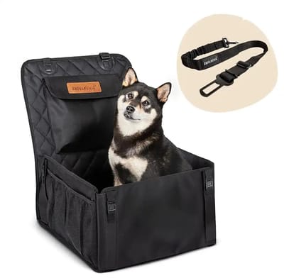 Rudelkönig Honden Autostoel – Verstelbare Autostoel Hond – Hondenzitje veilig en Comfortabel