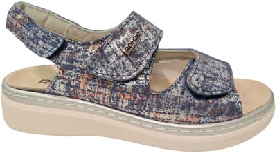Rohde Blauwe Dames Sandalen - Blauw - 39