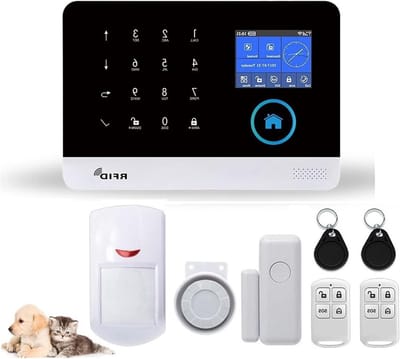 Draadloos Alarmsysteem - GSM Alarm - Huis Beveiligen - Met 4G Connectiviteit - 10 x 10 x 10 mm - F