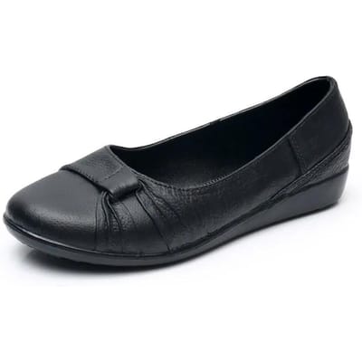 Regenlaarzen Dames Platte Bodem Antislip Waterdichte Schoenen Keuken Werkschoenen Middelbare Leeftijd Ouderen Rubberen Schoenen 36 black