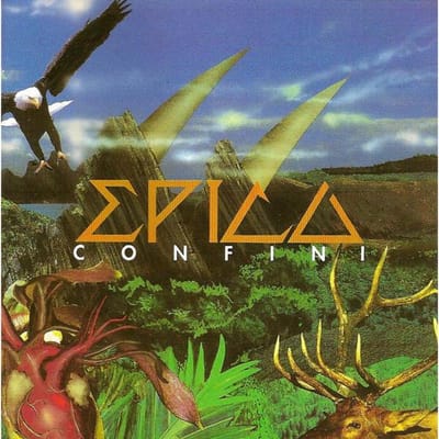 CD EPICA - Confini PKPROG1902 Pick Up Records 1995 Italië Rock Gebruikt beige