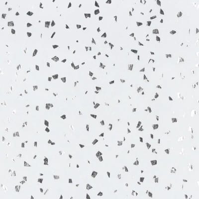 Zijdepapier - Edelstenen - Zilver metallic op wit - 50x75 cm - Pak à 100 vellen