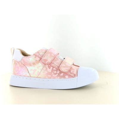 Shoesme Metallic Roze Sneaker - Sneakers Kinderen - Meisjes - PINK METALLIC - Microfiber leer - Maat 30