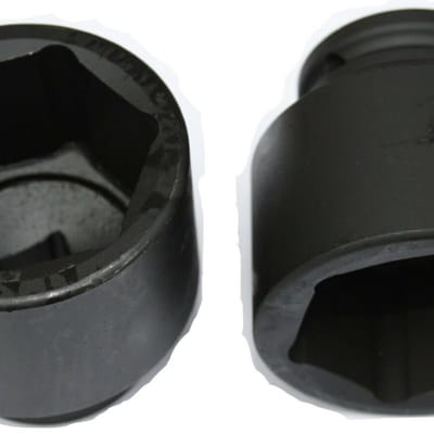 Slagmoersleutel dop 34mm, 3/4 inch, 6pt, krachtdop