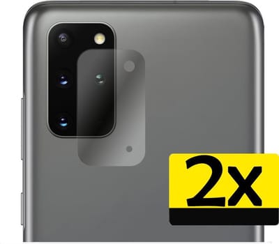 Camera Lens Protector - Geschikt voor Samsung Galaxy S20 Plus - 2 Stuks - Camera Screenprotector - Beschermglas - Gehard Glas - Tempered Glass - Screen Protector