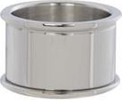 IXXXI Basisring zilverkleurig 12mm - maat 16,5