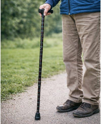 Opvouwbare Wandelstok Geruit