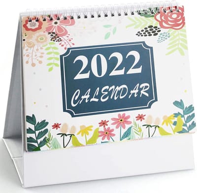 Staande Bureaukalender 2024 Wekelijkse Planner met Dik Papier voor Familie en Persoonlijke Organisatie