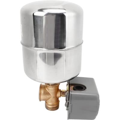 Kit d'interrupteur de contrôle de pression de pompe Métal ABS Interrupteur de contrôle de pression de pompe à eau automatique 110‑230V
