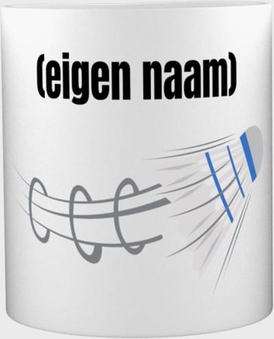 Akyol - badminton shuttle met eigen naam koffiemok - theemok - Badminton - badmintonner - sport - verjaardag cadeau - kado - geschenk - 350 ML inhoud