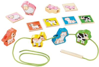 Houten spel Funny Friends line - Beleduc - vanaf 24 maanden