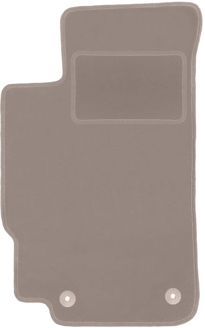 Beige bestuurdersmat voor: Peugeot 406 sedan, stationwagen, break (1995-2004)