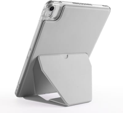 Lunso Geschikt voor iPad Air 11 inch (2024/2025) - Back cover hoesje - Grijs