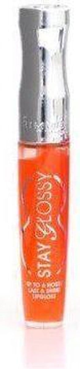 Rimmel London Stay Glossy - 605 Orange Your Life - oranje - Lipgloss