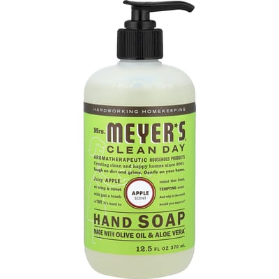 Mevr. Meyers Clean Day, Handzeep, Appel, 370ml(12.5 fl oz) green