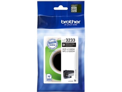 Brother LC-3233BK inktcartridge zwart (origineel)