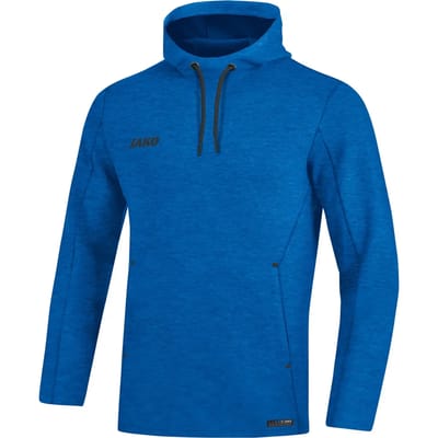 Jako Premium Basics Sweater Met Kap - Royal Gemeleerd | Maat: 4XL