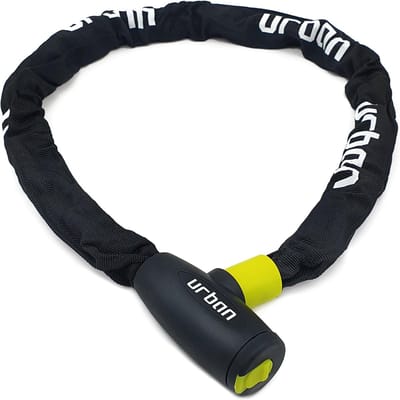 SnelShoppen - Anti-diefstal Fietsketting 120 cm - Geharde Stalen Ketting voor Fiets, Scooter, Motor - Robuust, Veilig en Lichtgewicht - Perfect voor B
