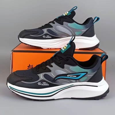 Nieuwe Herenschoenen Herfst Mesh Sneaker Platform Papa Schoenen Mode Casual en Lichtgewicht Sport Mode Schoenen 44 orange