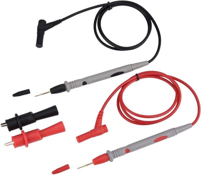 Multimeter Test Leads - Meetpennen Sondes - Elektronica Testen - Mini IC Pinnen - 1000V 20A - default