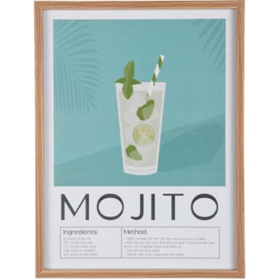 Present Time - Wall Art Mojito - Groen