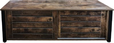 TV meubel Stoer - dressoir kast met schuifdeuren - 130 cm breed