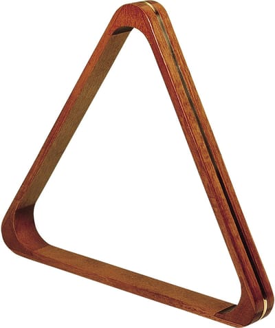 Triangel Snooker 52.4mm hout/messing deluxe