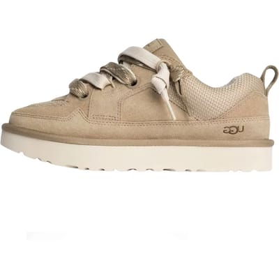UGG® Lo Lowmel in Brown, Maat 40, Suede/Gerecyclede Materialen/Textiel