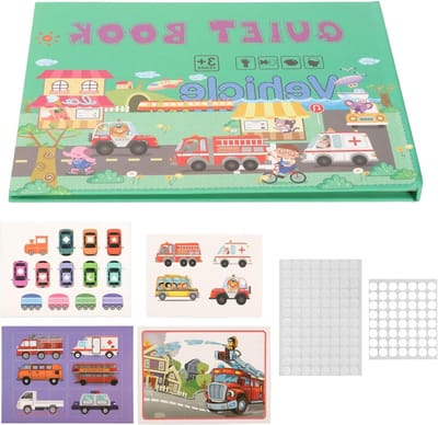 Kind Activiteitenboek - Leerboek Peuters - Logisch Denken Trainen - Scheur- en Plakontwerp - 28 x 21 cm - Multicolor