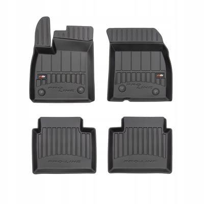 FROGUM Rubber Matten Set + Kofferbakmat – Ford Focus MkIV Combi (2018-) – TPE – Op Maat – Proline