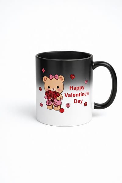 Valentijnsdag Magische Mok - Hittegevoelig & Verkleurend Cadeau