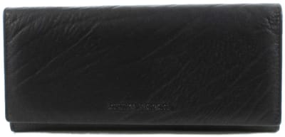 bruno banani Leren Portemonnee Africa Wallet Black Zwart