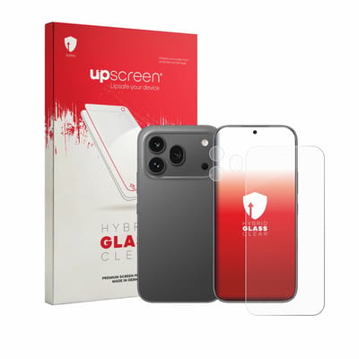 upscreen - Screenprotector voor Honor 600 Pro (Voor+Camera) - Folie Beschermfolie Beschermglas transparant