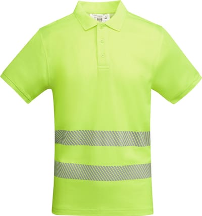 Roly Poloshirt Atrio Shortsleeve RY9318 - Fluor Yellow 221 - 4XL