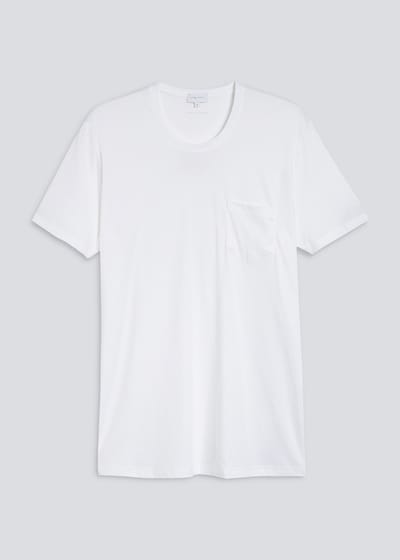 T-shirt met crew-neck Mey Story Wit